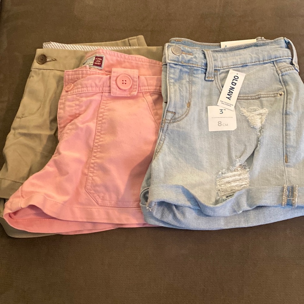 Size 4 shorts set
